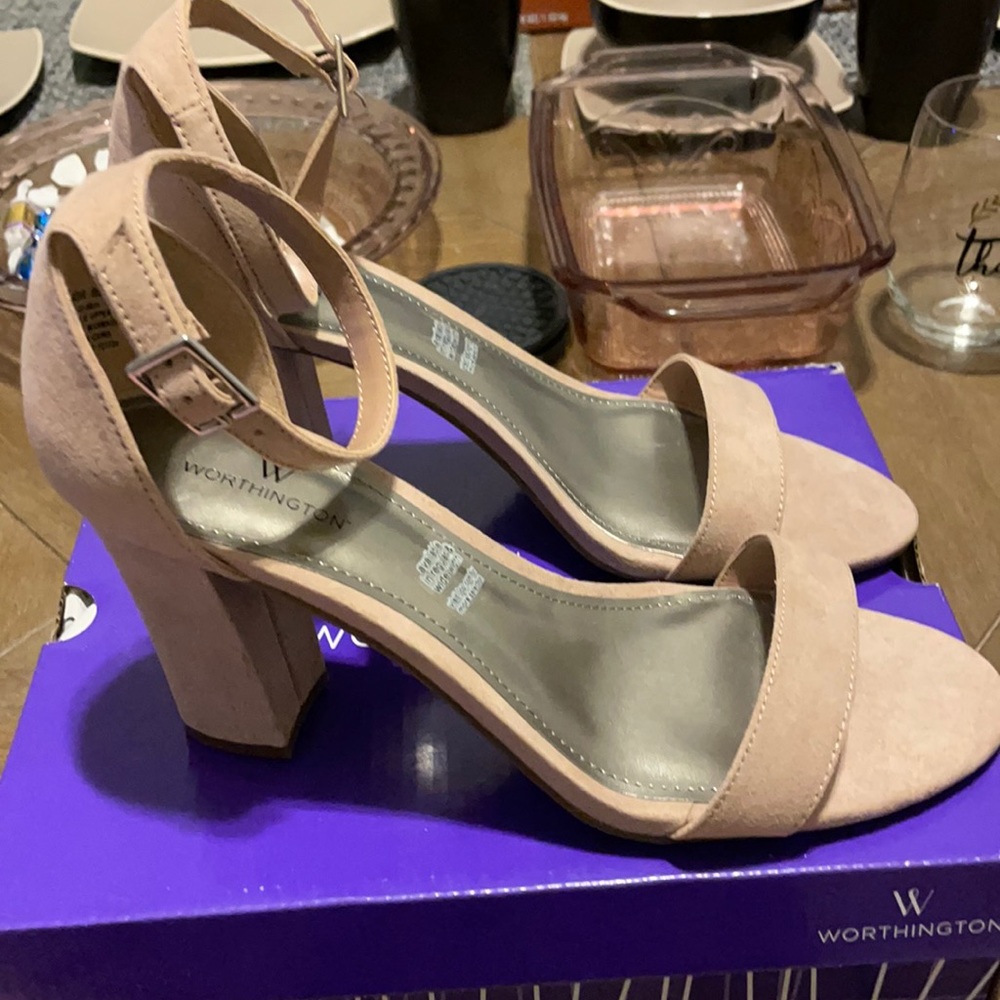 Heeled Sandal Mauve